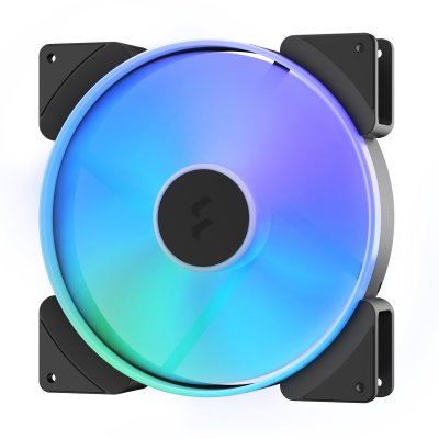 Prisma AL-18 PWM Carcasa del ordenador Ventilador 18 cm Negro, Blanco 2 pieza(s)