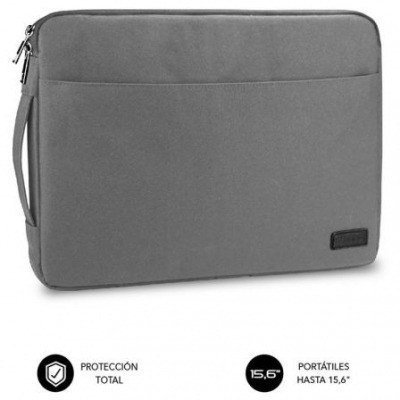 Funda Subblim Urban Laptop Sleeve para Portátiles hasta 15.6/ Gris