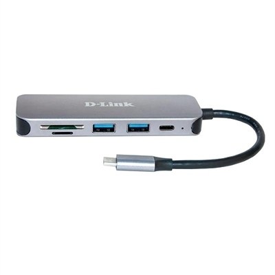 Hub Usb-C 5 en 1 D-Link DUB-2325