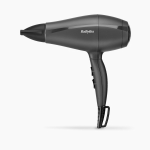 Secador de pelo Babyliss POWER DRY LIGHT 2000, motor HTDC, 2000W, 3 temperaturas, 2 velocidades, ref. 5910E, negro