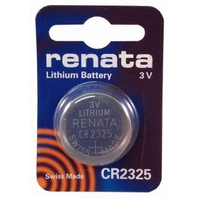 Pila Litio CR2325 RENATA 3Vdc 180mAh 23x2,5mm