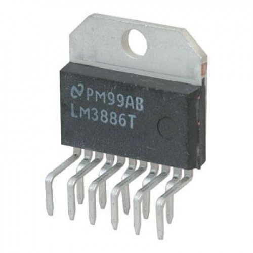 LM3886T/NOPB Circuito Integrado Amplificador Audio 68W