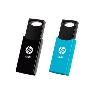 PENDRIVE HP 32GB USB 2.0 V212W NEGRO/AZUL PACK 2