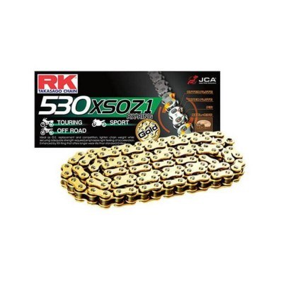 Cadena RK GB530XSOZ1 con 88 eslabones oro GB530XSO-88