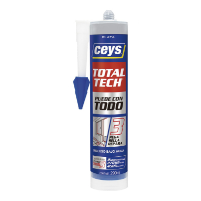 Total tech plata cartucho 290 ml