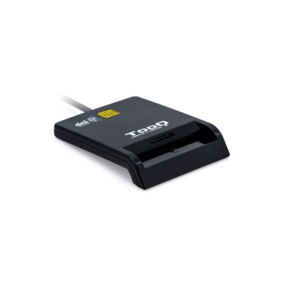 Lector Tarjeta Memoria Externo Tooq DNIe USB-C Negro