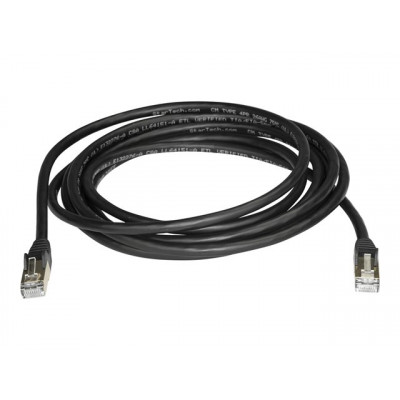 Cable de red startech latiguillo rj45 stp cat6a 3m negro