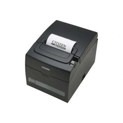 Citizen CT-S310II - Impresora de recibos - bicolor (monocromático) - línea térmica - rollo 8 cm, Rollo (5,8 cm) - 203 ppp - hasta 160 mm/segundo - USB, serial - cortador - negro