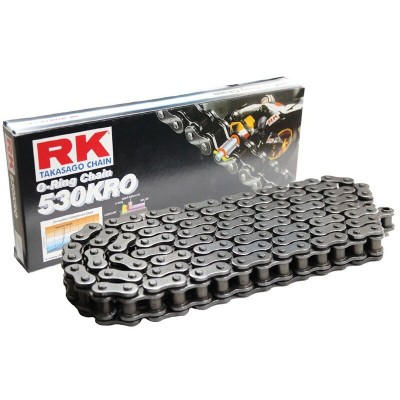 Cadena RK 530KRO con 88 eslabones negro 530KRO-88