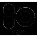 Hisense I6337C hobs Negro Integrado 59 cm Con placa de inducción 3 zona(s)