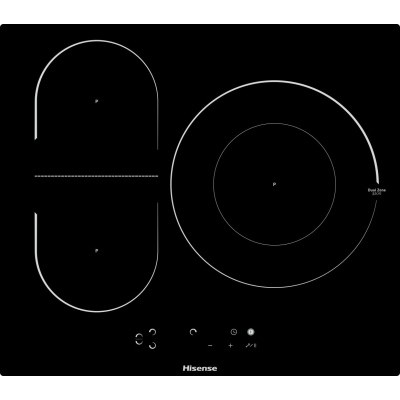 Hisense I6337C hobs Negro Integrado 59 cm Con placa de inducción 3 zona(s)
