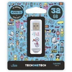 Memoria USB Pendrive 32GB Tech One Tech Be Bike USB 2.0