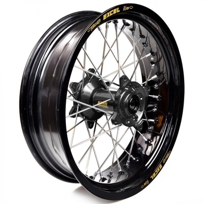 Rueda completa Haan Wheels aro negro 17-5,00 buje negro 1 36509/3/3 1 36509/3/3