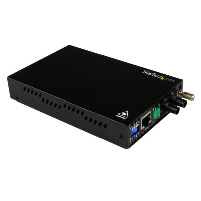 Conversor de medios ethernet a fibra startech st multimodo para redes 2km