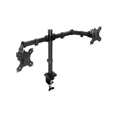SOPORTE TOOQ MESA GIRA INCLI 2 BRAZOS 17-27 NEGRO