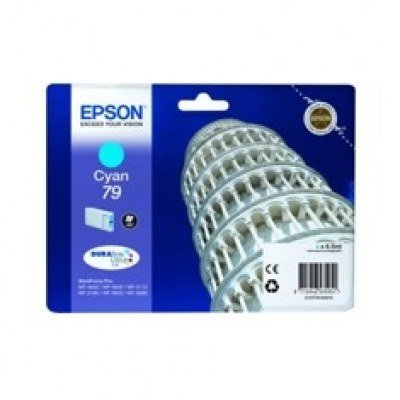 Cartucho tinta epson t791240 cian 6.5ml 800pag wf - 4630464051105190 - torre de pisa