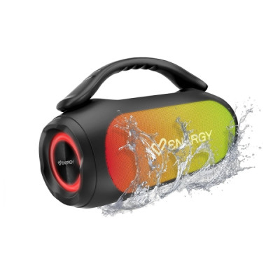 Energy Sistem NeoBeat Altavoz 60W - Bluetooth 5.4 - Tecnologia True Wireless - Funcion Deep Bass - Hasta 12 Horas de Autonomia - Resistente a Salpicaduras - Luces LED - Radio FM, USB y MicroSD - Color