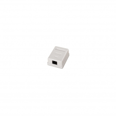 ROSETA DE SUPERFICIE AISENS RJ45 CAT6 UTP 1XTOMA BLANCO A139-0301