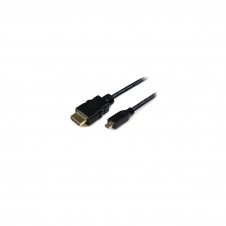 StarTech.com Cable HDMI de alta velocidad con Ethernet 2m - HDMI a Micro HDMI - Macho a Macho - Negro