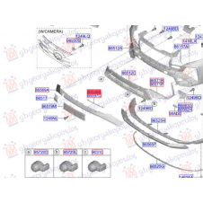 MOLDURA PARACHOQUE DELANTERO (O)