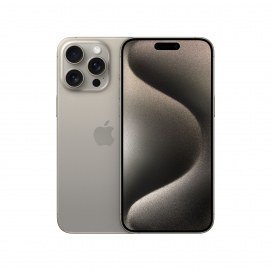 Teléfono móvil Apple iPhone 15 Pro Max 1TB, 6.7 pulgadas, titanio natural
