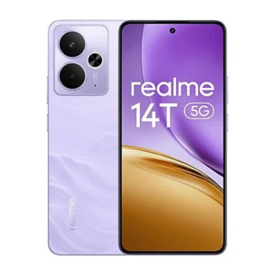 Telefono movil smartphone realme 14t 5g 6.67 pulgadas - 8gb - 256gb - purpura