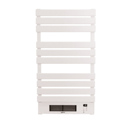 Yoevu - radiador toallero eléctrico con calefactor 500 - 1500w blanco