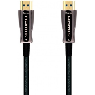 Cable HDMI V2.1 AOC Fibra Optica 15m AISENS