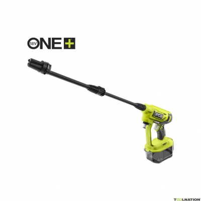 Hidrolimpiadora Ryobi ONE+ 18V RY18PW22A0 - Portátil y sin cables | Compatible con baterías ONE+ 18V | Presión ajustable | No incluye batería ni cargador