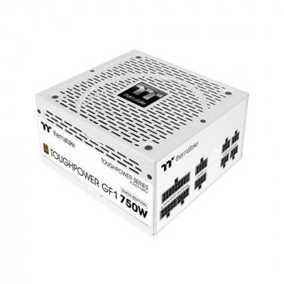 Fuente de alimentacion atx 750w thermaltake toughpower gf1 blanco - 80+ gold - full modular - ventilador 140mm