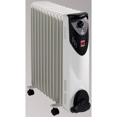 RW-25 calefactor eléctrico Negro, Gris 2500 W Radiador