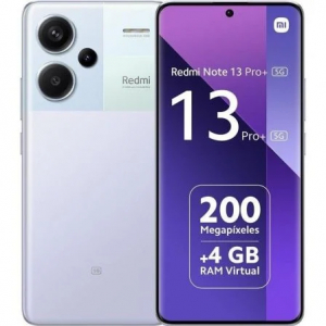 Teléfono móvil Smartphone Xiaomi Redmi Note 13 Pro+ NFC, 12GB, 512GB, 6.67 pulgadas, 5G, púrpura