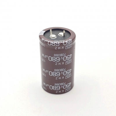 Condensador Electrolítico 2PIN 680uF 450Vdc 105ºC