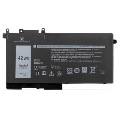 Batería compatible para portátil DELL Latitude E5280 11.4V 3000 mAh