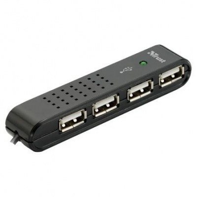 HUB TRUST 4 PUERTOS USB 2.0 Y 1.1 -14591