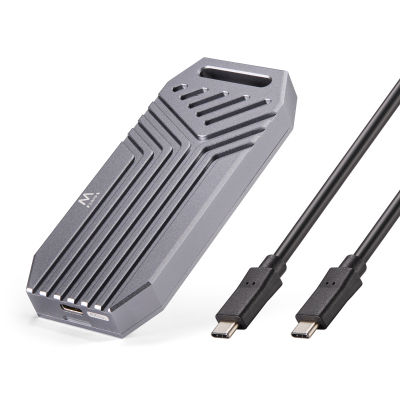 Ewent - EW7062 caja para disco duro externo Caja externa para unidad de estado sólido (SSD) Gris Oscuro