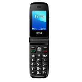 Teléfono móvil Senior SPC 2325N Titan, 2.4 pulgadas, personas mayores, Bluetooth, FM, negro