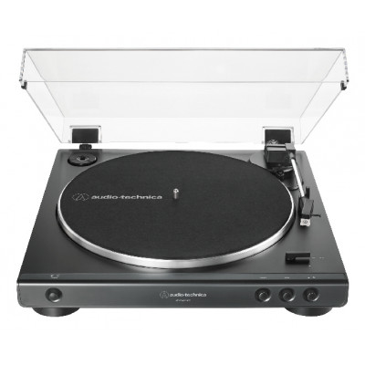 AT-LP60XUSB Tocadiscos de tracción por correa Gris, Metálico Totalmente automático