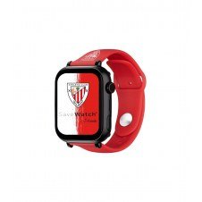 Save Family PLUS SmartWatch Ed. Athletic Club Bilbao con GPS y llamada Negro Correa Silicona Roja NO INCLUYE SIM