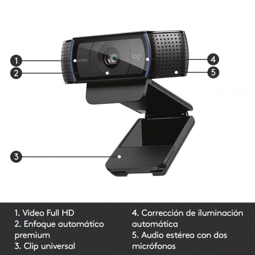 Webcam Logitech HD C920 (960-001055)