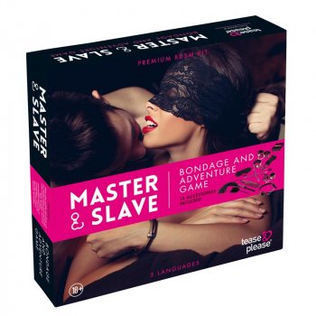 Master & Slave Juego Bondage Magenta