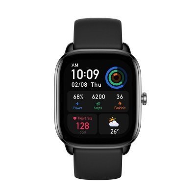 Pulsera reloj deportiva amazfit gts 4 mini black 1.65pulgadas - smartwatch