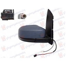 RETROVISOR ELECTRICO CALEFACTABLE IMPRIMADO(CON ANTENA)(CONVEXO)