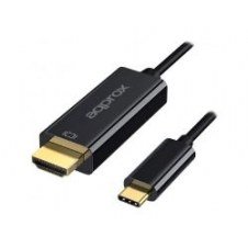 Adaptador Approx Usb-c/m A Hdmi/m 12cm Negro