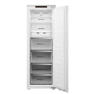 Congelador vertical integrable Teka RSF 73385 FI, 178.5 x 54 x 55 cm, No Frost, clase D, 189 kWh año, 35dB, 212 litros, reversible, luz LED, blanco