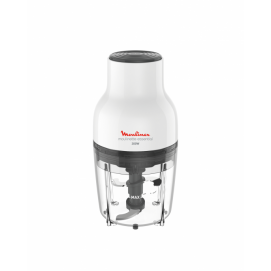 Picadora - Moulinex DJ5201, 300 W, 4 cuchillas de acero inoxidable, Blanco – imagen 4