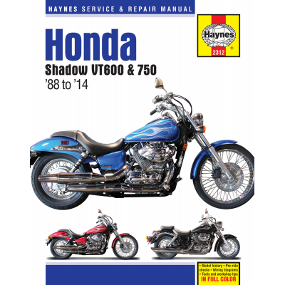 Manual de reparación motocicleta HAYNES 2312