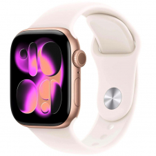 Apple Watch S11 GPS 42mm Rose Gold Aluminium S/M (MEU04QL/A)