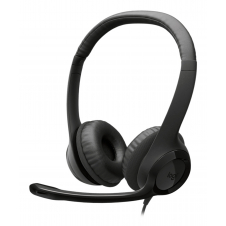 Logitech Auriculares con Cable H390 para PC/Portátil, Auriculares Estéreo con Micrófono con Supresión de Ruido, USB-C, Controles en línea, funcio