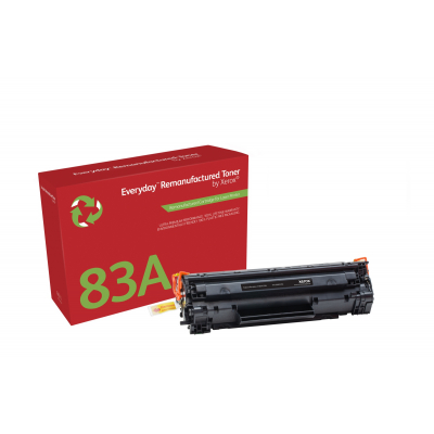 Everyday Tóner Everyday™ Mono remanufacturado de Xerox es compatible con HP 83A (CF283A), Capacidad estándar
